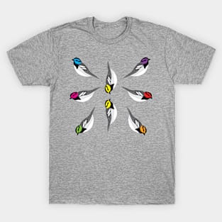 Color cheeked warblers T-Shirt